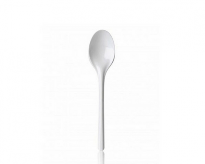 Cucchiaino Flexy PP colore bianco infrangibile
