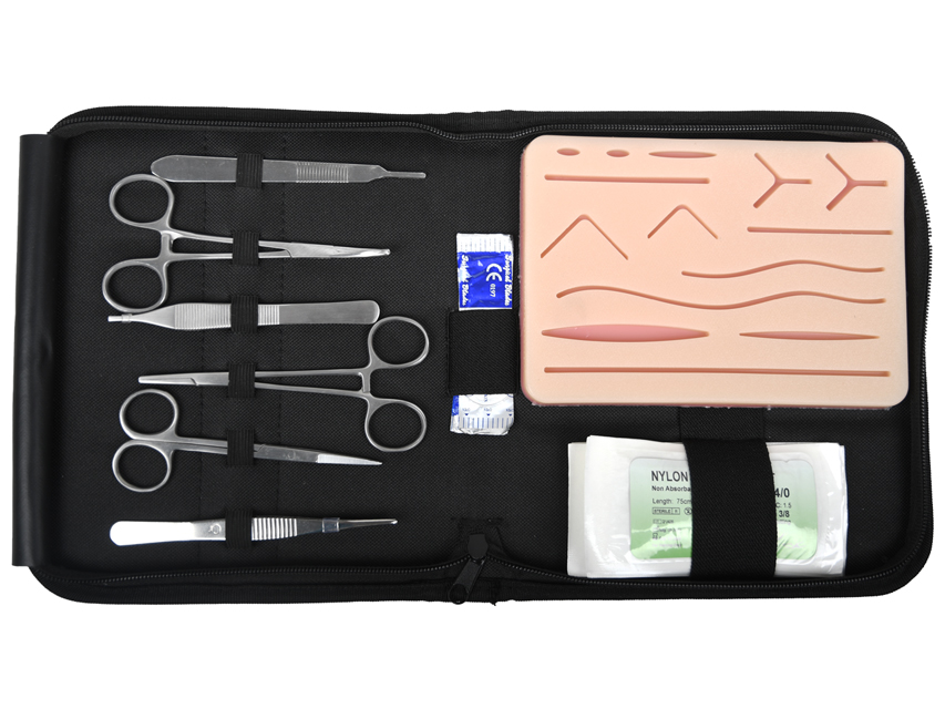 KIT ESERCITAZIONE SUTURA (pad + strumenti + suture)