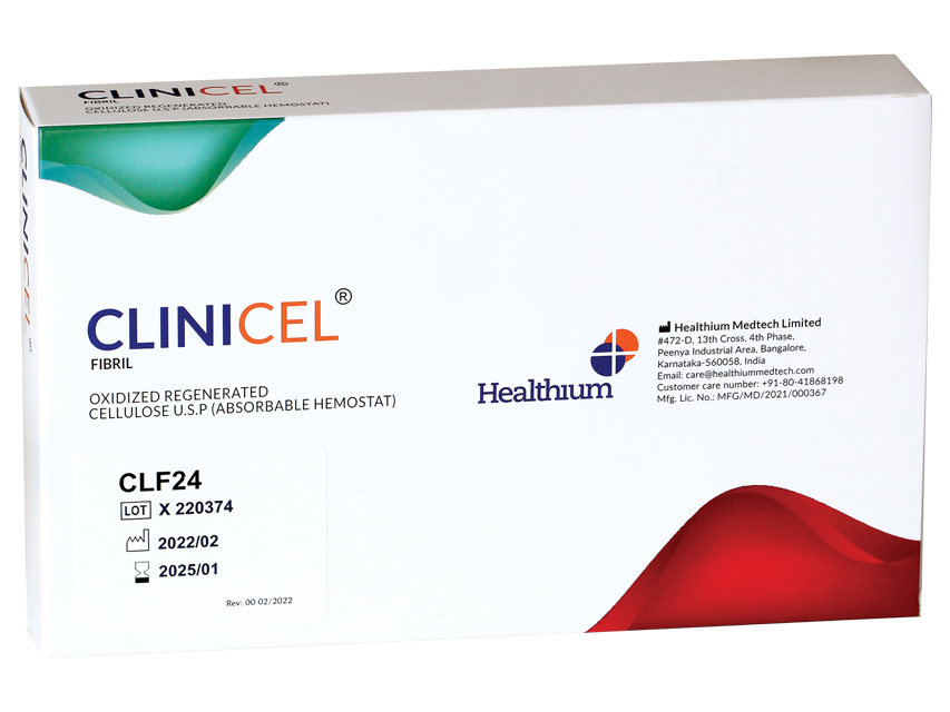 CLINICEL FIBRIL 5,1 x 10 cm