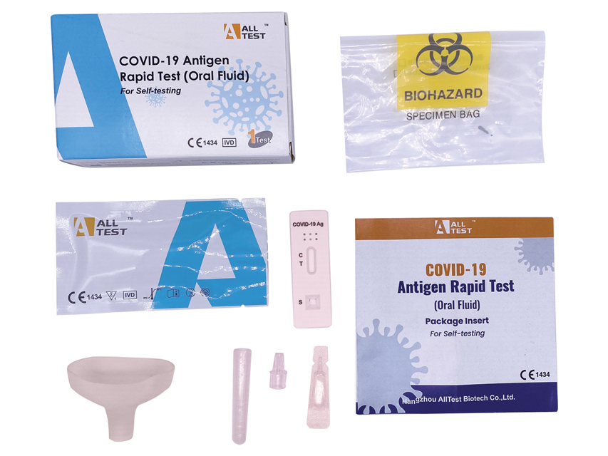 TEST SALIVARE COVID - self test