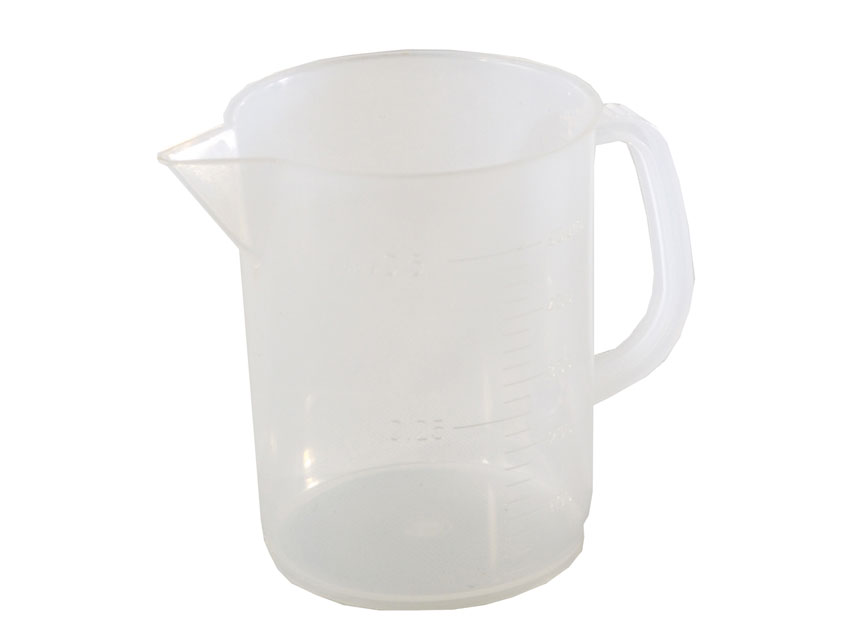 BOTTIGLIA GRADUATA 500 ml - plastica