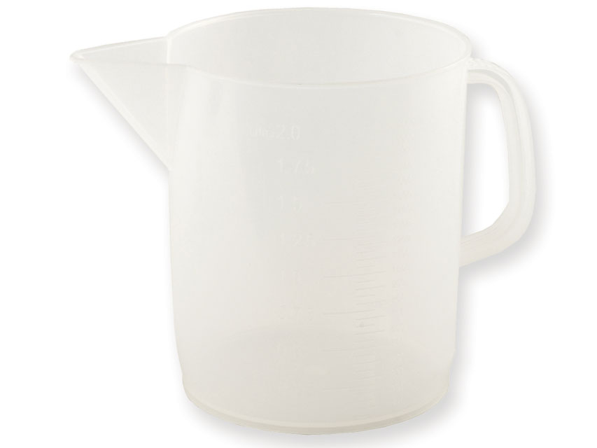 BOTTIGLIA GRADUATA 2.000 ml - plastica