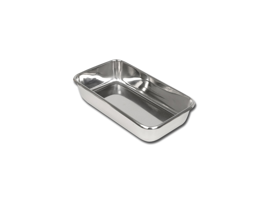 VASSOIO ACCIAIO INOX 223x126x45 mm