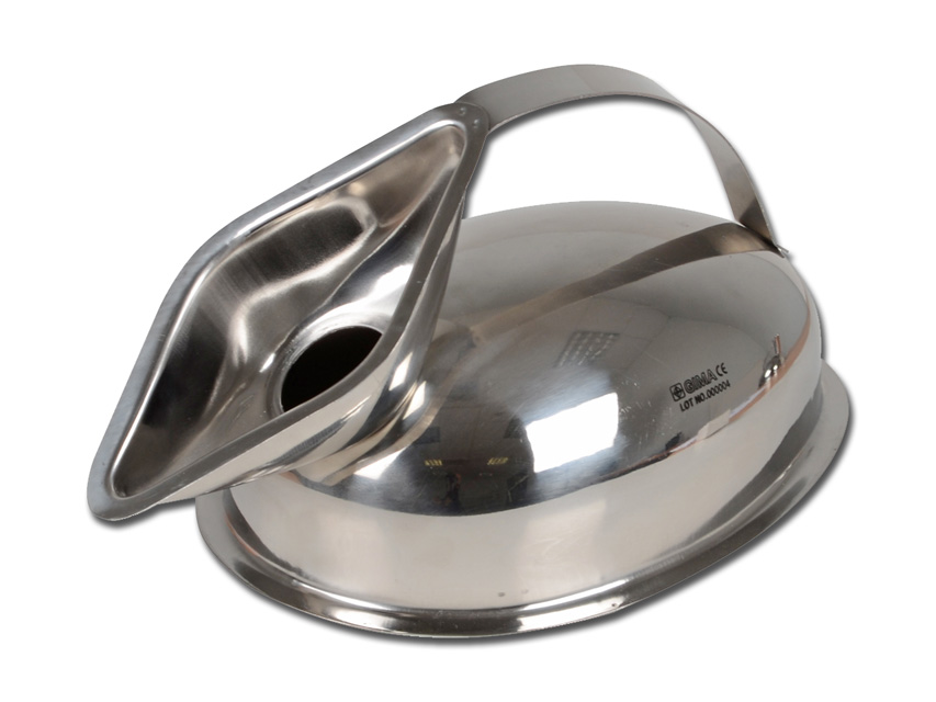 URINALE FEMMINILE ACCIAIO INOX