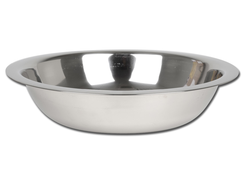CATINO INOX SENZA BORDO diam 405 h 95 mm