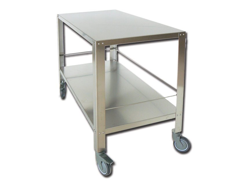 TAVOLO STRUMENTARIO - 2 ripiani