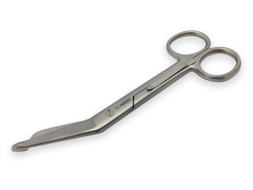 FORBICI PER BENDE con clip - 14 cm