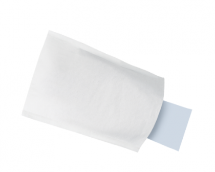 Manopola bianca monouso 16,5x22cm Spunbond+P.E.