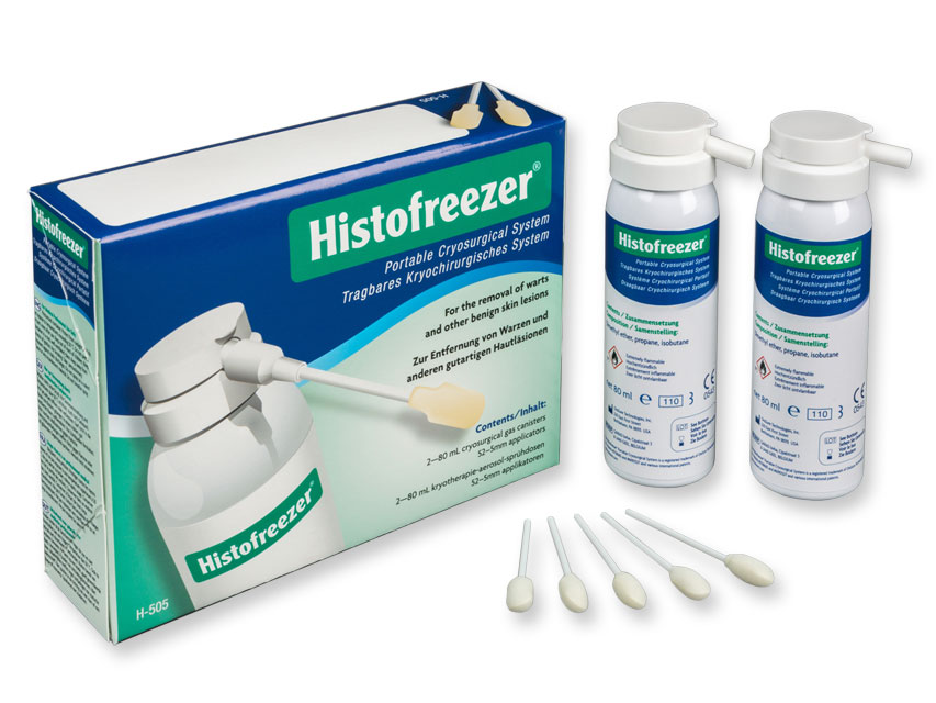 HISTOFREEZER - 2 flaconi 80 ml + 52 applicatori 5mm