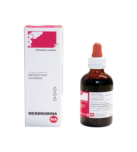 Merbromina 2% soluzione cutanea 100 ml
