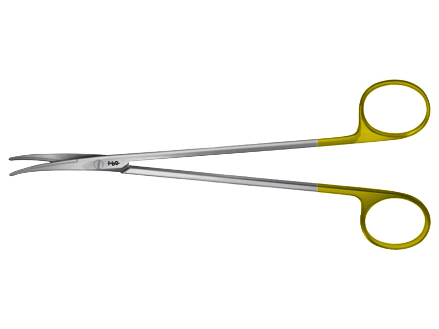 FORBICI METZENBAUM DUROTIP AESCULAP IN CT - curve - punte smusse - 14,5 cm - BC261R