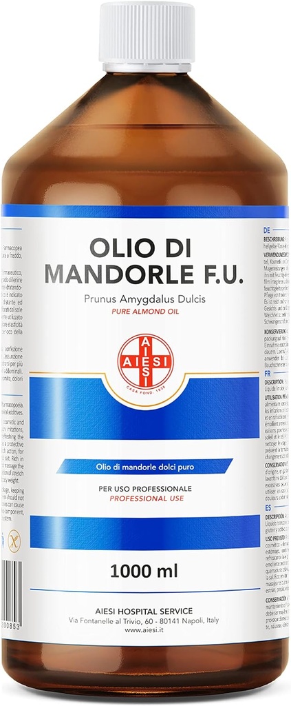 Olio di mandorle dolci f.u. 1 lt