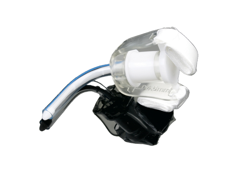 CANNULA TRACHEOSTOMICA NON CUFFIATA diametro 4 mm