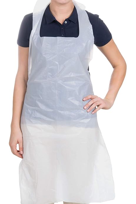 Grembiule bianco LDPE 70x120cm