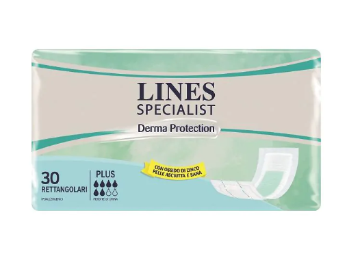 Pannolone sagomato trasp. Lines Derma Prot. Plus TU
