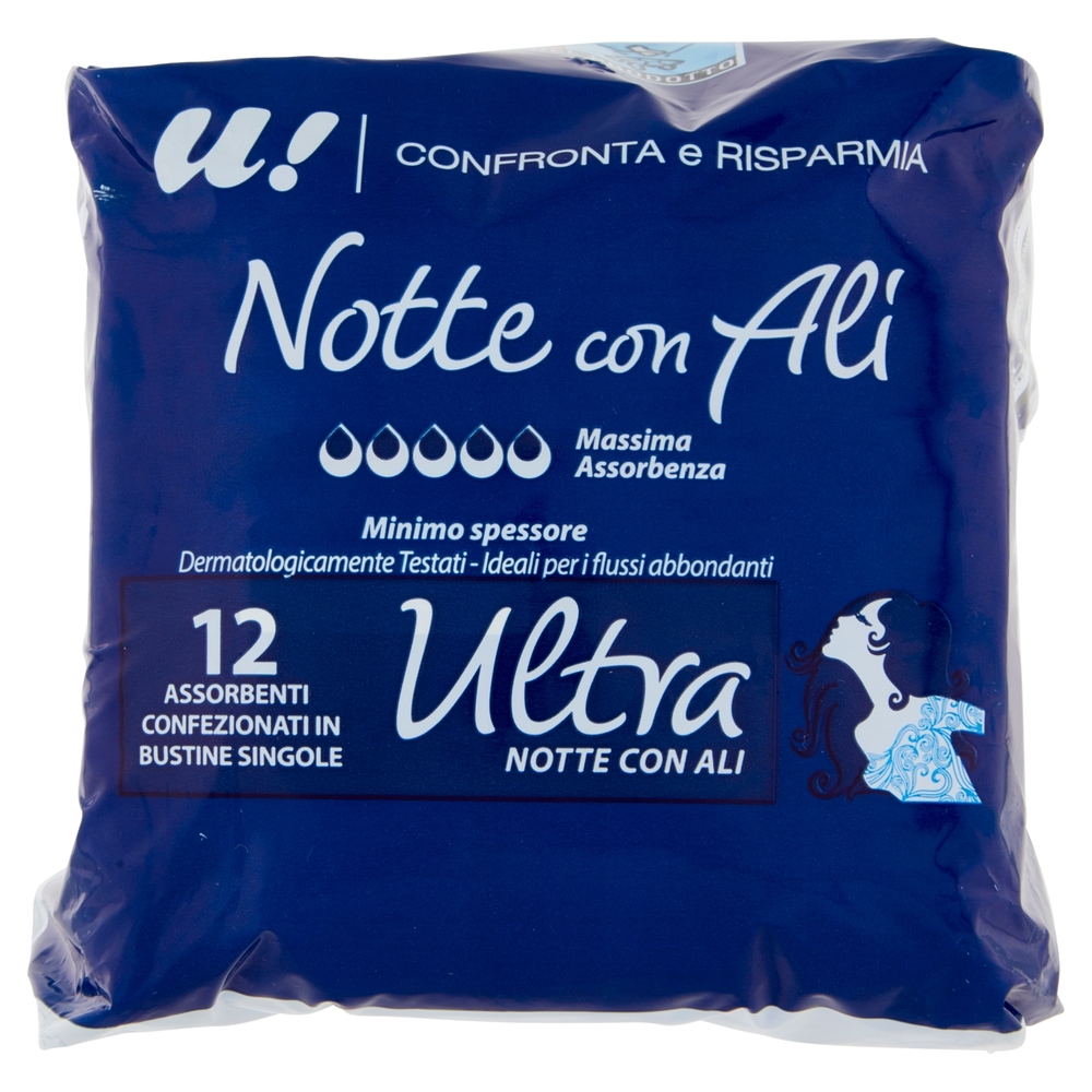 Assorbenti notte con ali