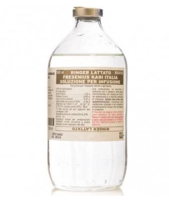 Ringer lattato flacone vetro 500 ml
