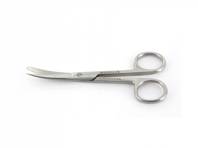 Forbici curve punte alterne 11,5 cm