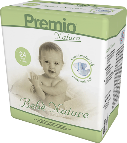 Pannolino bimbo Premio Natura midi 4/10 kg