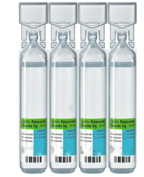 Potassio cloruro 2meq/10m n4 fiala 10ml
