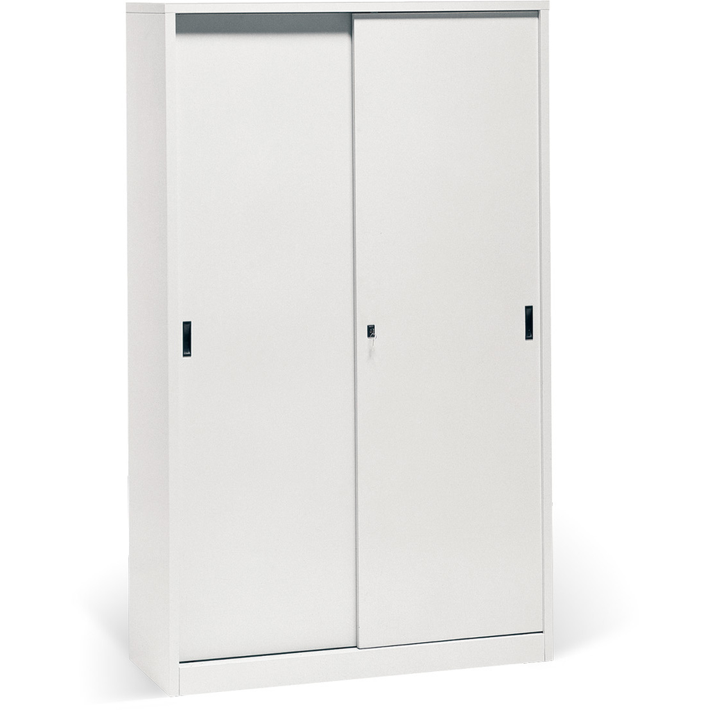 Armadio in acciaio verniciato a due ante scorrevoli