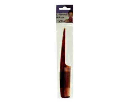 Pettine a coda hairpiu 21x2,6cm colori assortiti