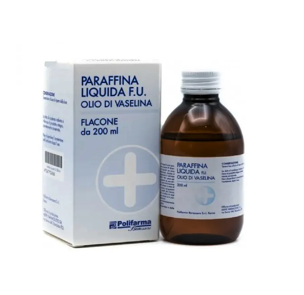 Paraffina liquida f.u. 200 ml senza astuccio
