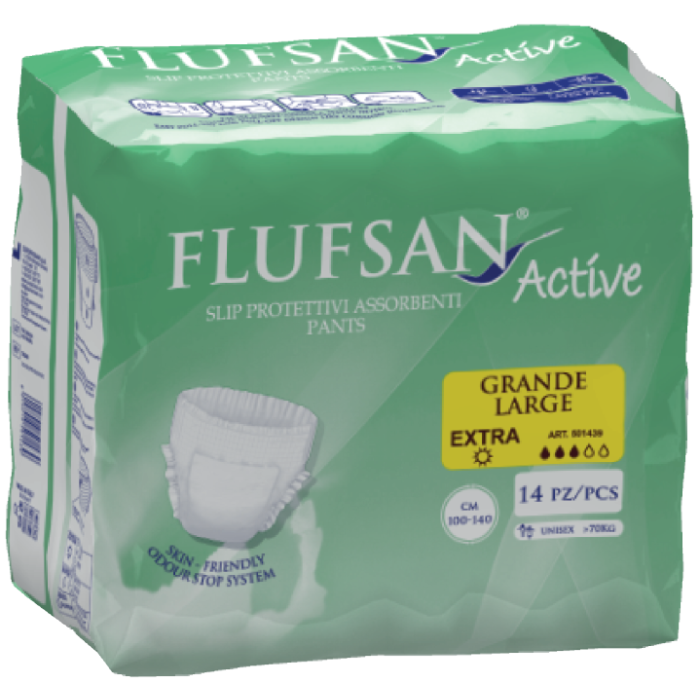 Pants mutande assorbenti protettive L
