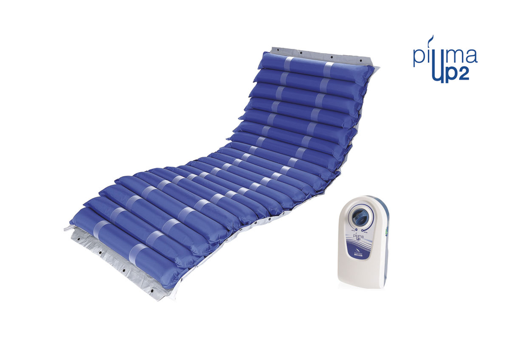 Kit materasso antidecubito a 20 elementi intercambiabili e compressore con regolazione