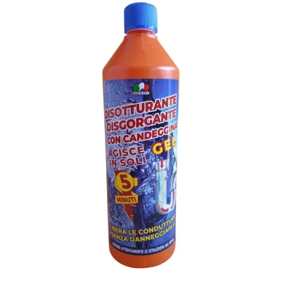Disgorgante disotturante gel+candeggina lt.1