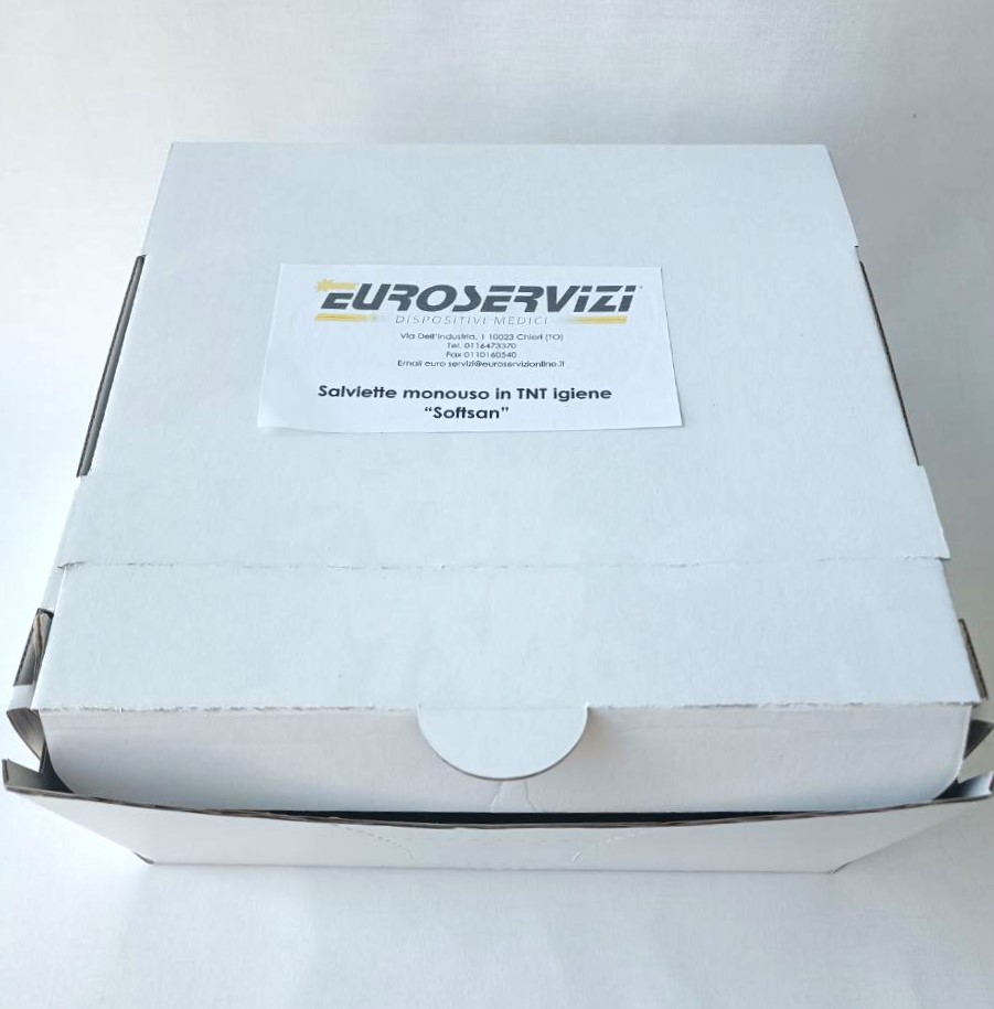 BOX Salvietta Softsan 30x40cm  100 salviette