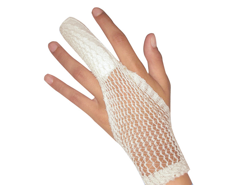 Rete tubolare elastica calibro 2 polso e mano mt.25 in tensione