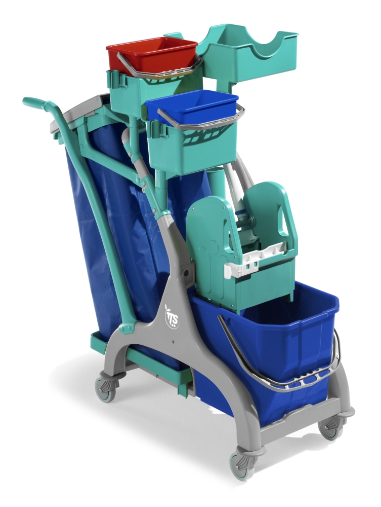 Carrello Nick Star 110 con secchio lt.15 e strizzatore Tec