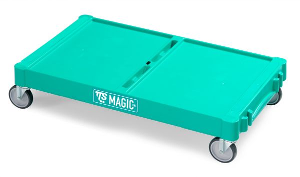 Base per carrello Magic grande colore verde (ruote diam. 100 mm)