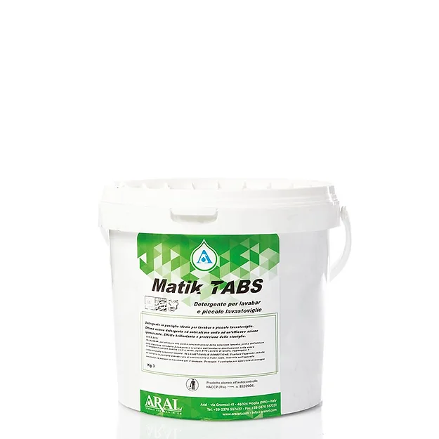 Matic Tabs pastiglie per lavastoviglie -secchiello 3kg /150 pastiglie