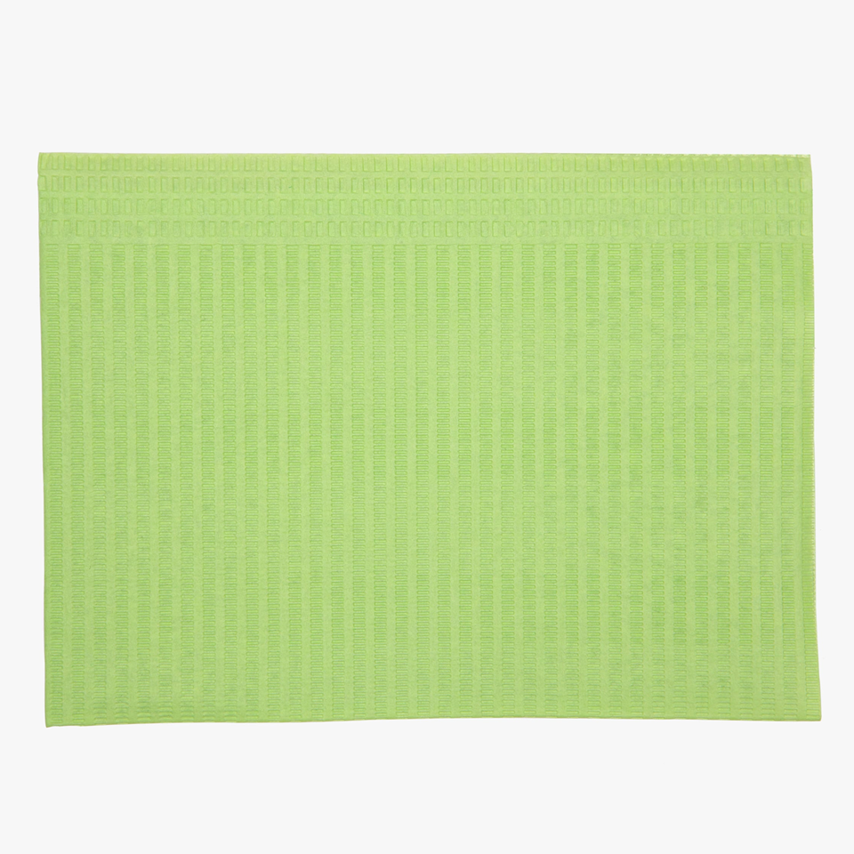 Tovaglioli cellulosa+politene 2 veli 33x45cm Perfecto Napkins col.Fresh Green