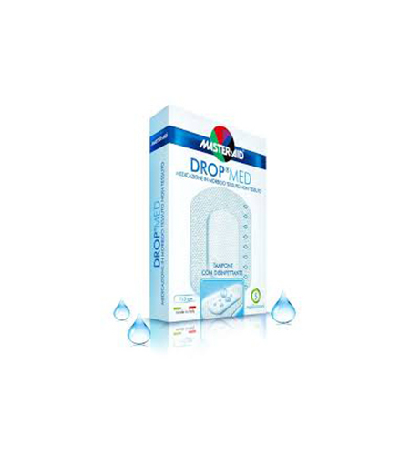Cerotto medicato sterile 10 x 8 cm Master-Aid Drop