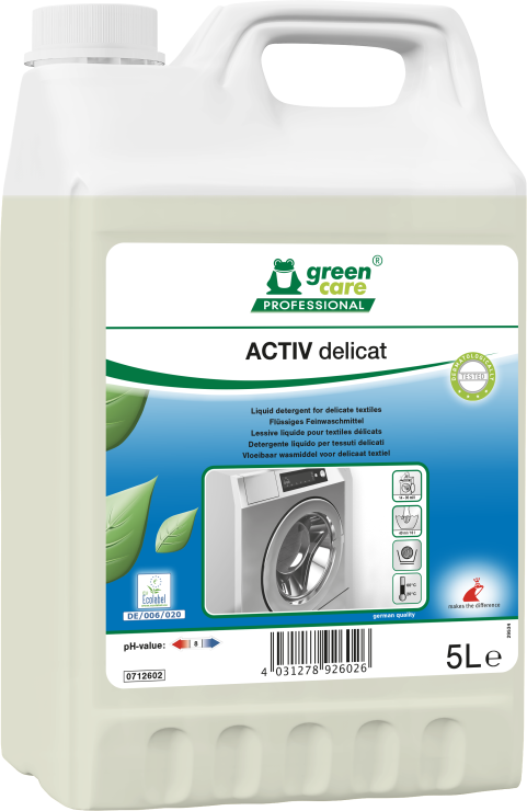 Activ Delicat Green Care detergente lana e delicati tanica lt.5