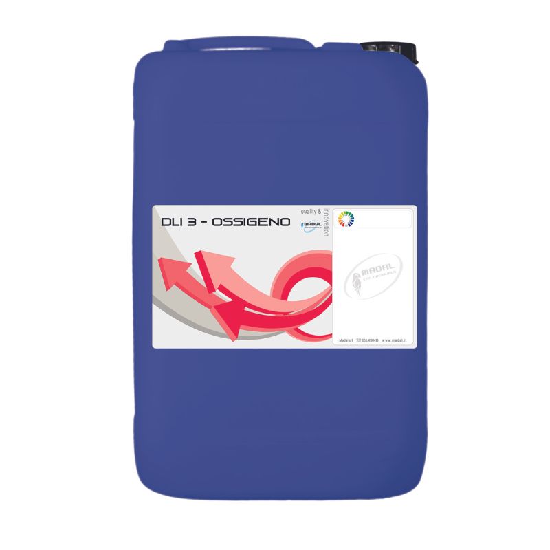 Sbiancante ossigeno DLI 3 tanica kg.5/4,4lt