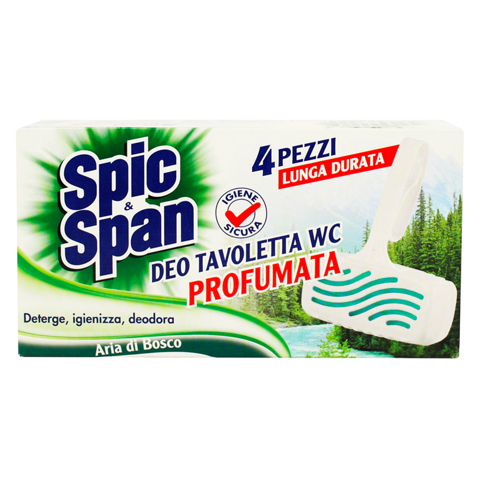 Spic & Span Deo tavoletta WC conf.4pz