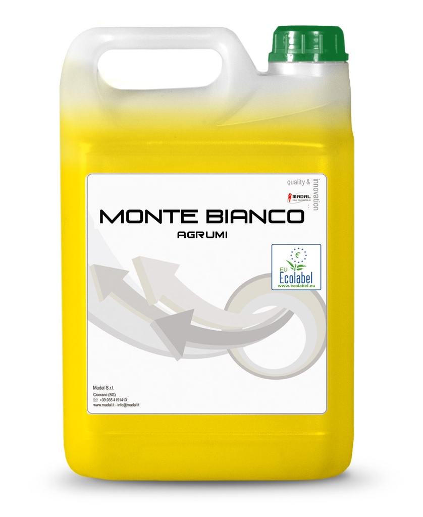 Monte Bianco Agrumi det. pavimenti Ecolabel  tanica 5kg