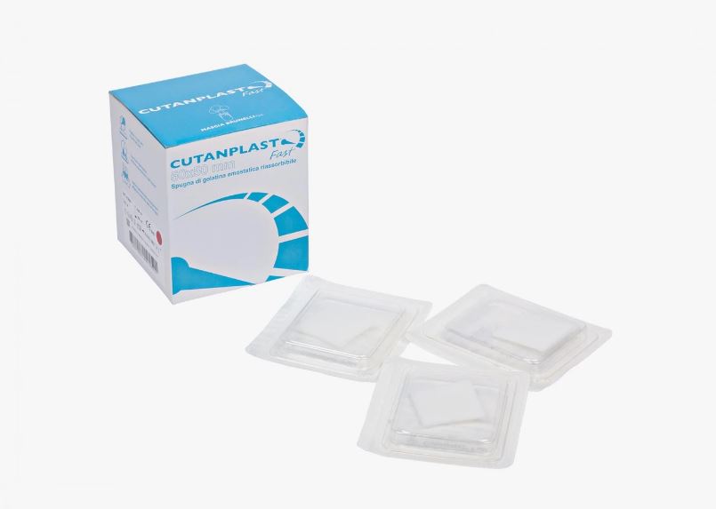 Cutanplast Fast emostatico rapido cm.5x5x0,4 astuccio 10pz