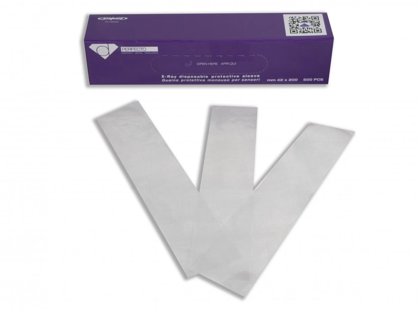 Perfecto Sleeve guaina protettiva per lampada polimerizzante conf.200pz