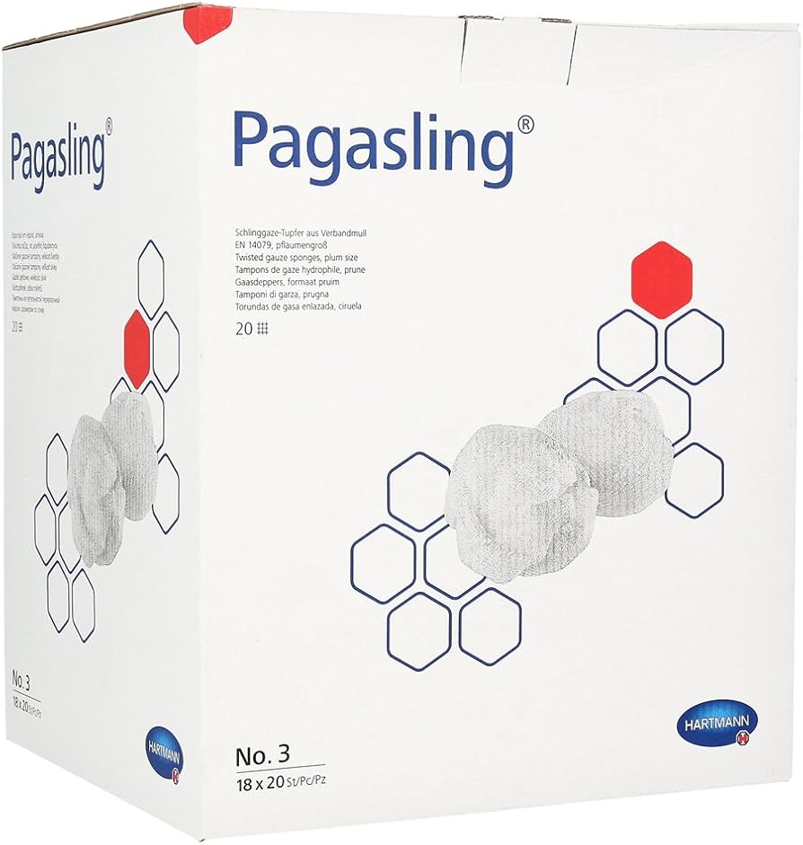 Tampone pagasling di garza diametro 60 mm