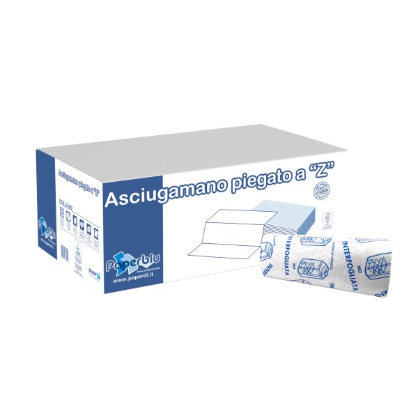 Asciugamano piegato a z 100% cellulosa