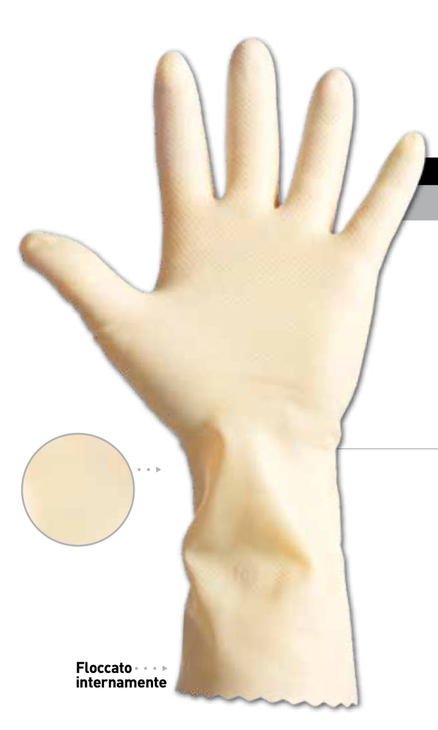 Guanti casalinghi satinati