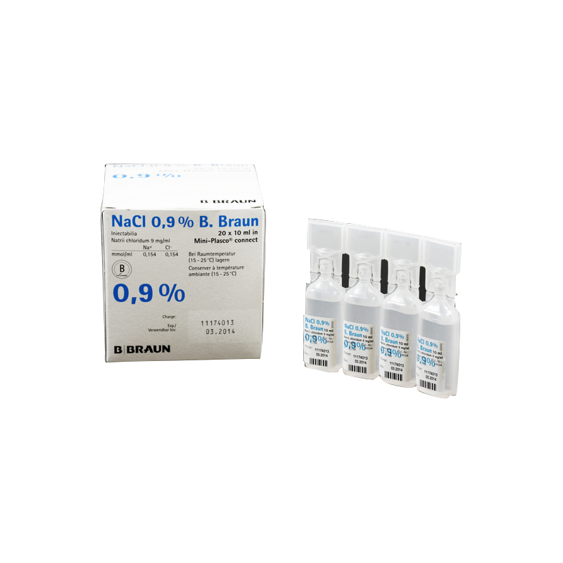 Sodio cloruro 0,9% fiala plasco 10 ml