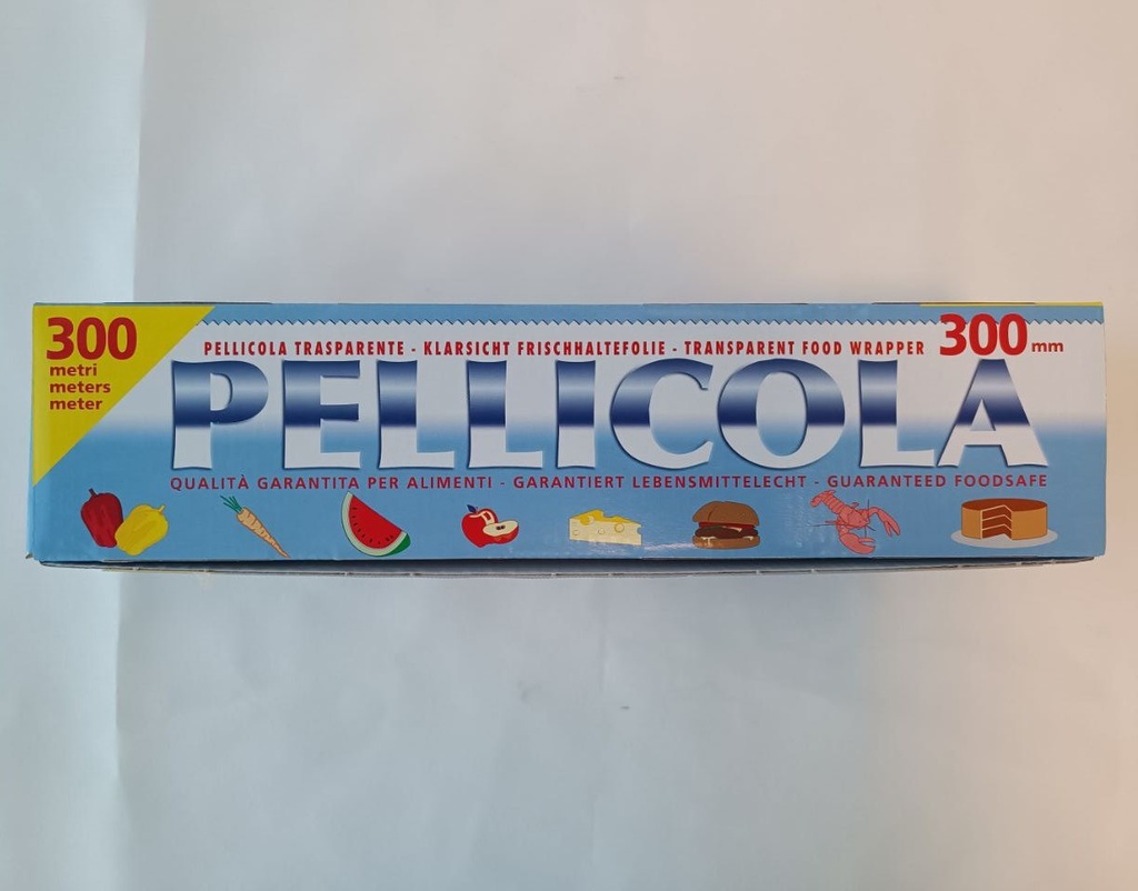 Pellicola per alimenti 300 mt HQ astucciata

