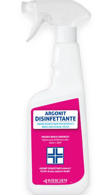 Argonit Disinfettante Alcolico PMC 20647 flacone 750ml