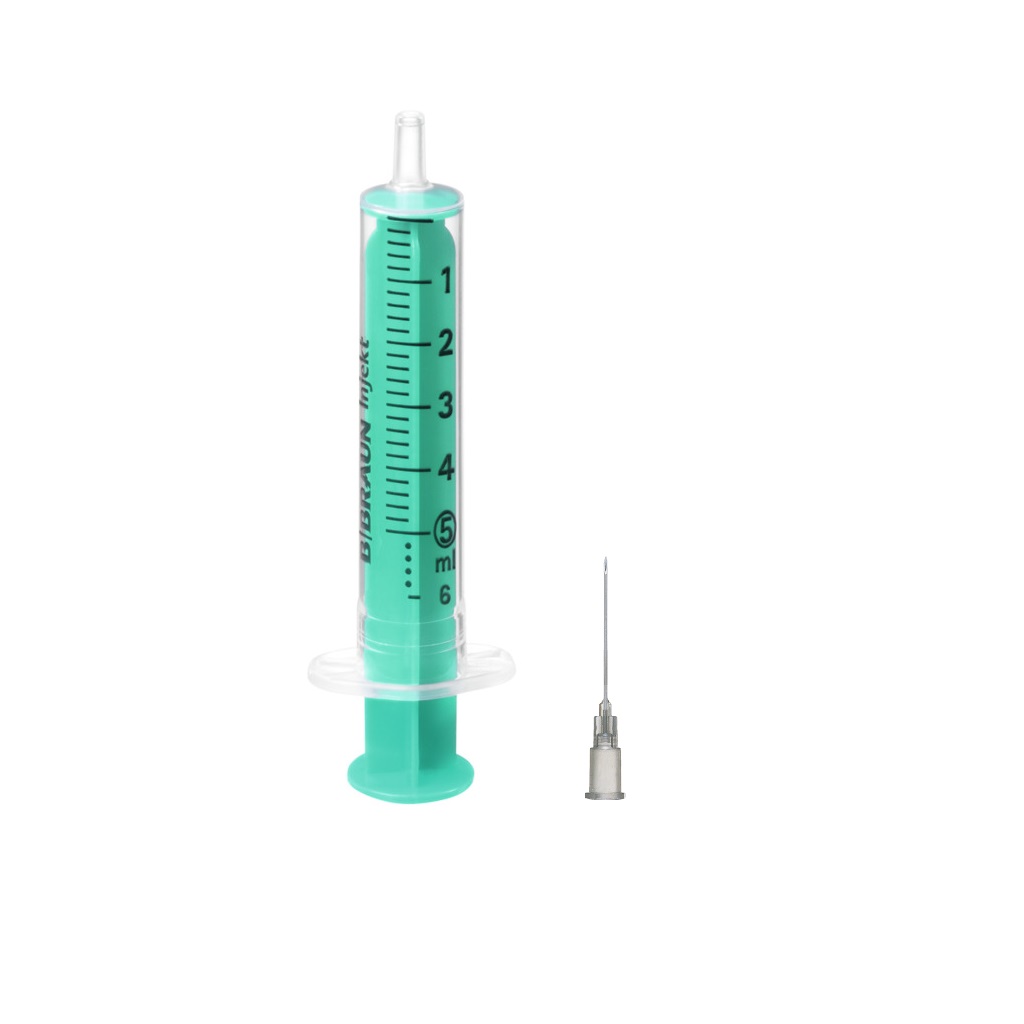 INJEKT DUO 5ml - LUER Eccentrico - Ago 22Gx30mm